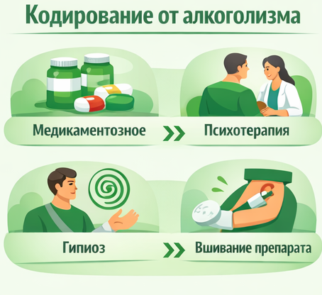 кодирование от алкоголизма в Тихвине Санати